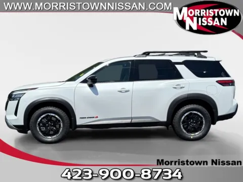 White 2026 Nissan Pathfinder Rock Creek for sale in Morristown, TN