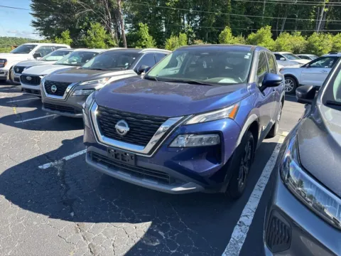 Blue 2022 Nissan Rogue SV for sale in Morristown, TN