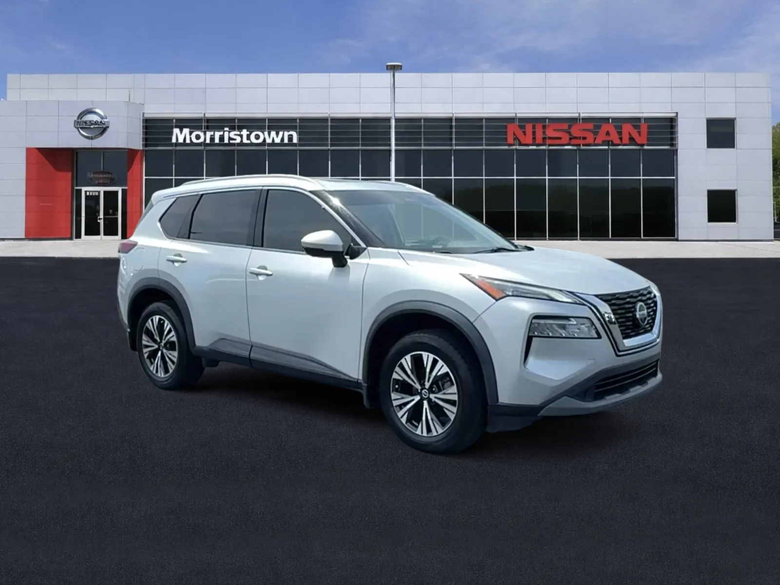 Silver 2021 Nissan Rogue SV for sale in Morristown, TN
