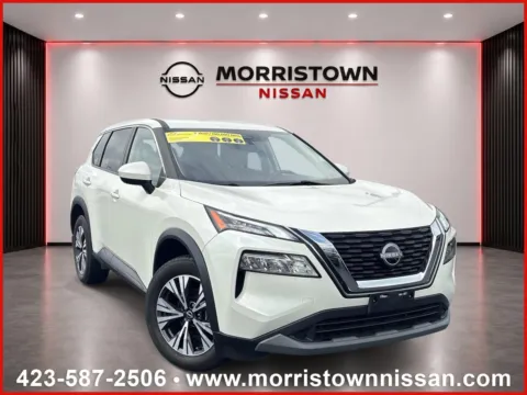 White 2023 Nissan Rogue SV for sale in Morristown, TN