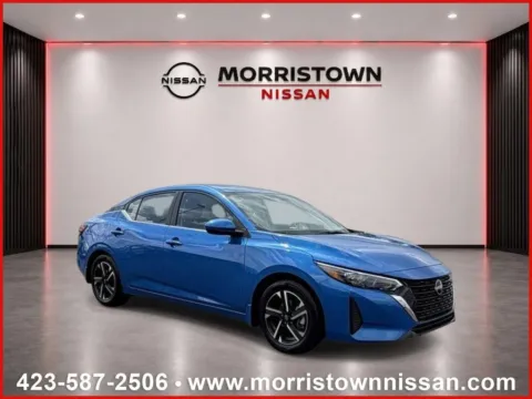 Blue 2025 Nissan Sentra SV for sale in Morristown, TN