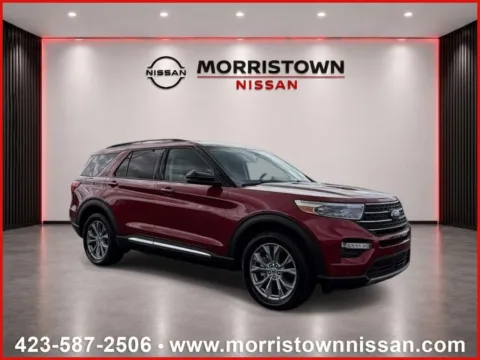 Red 2022 Ford Explorer XLT for sale in Morristown, TN