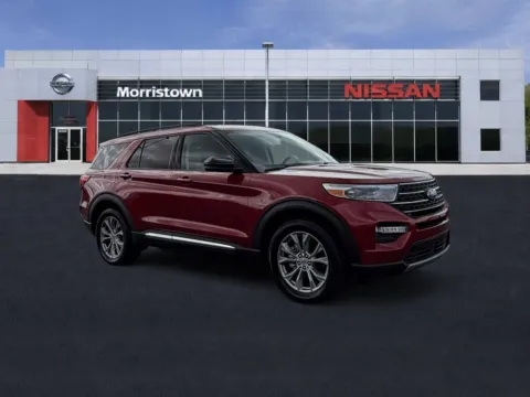 Red 2022 Ford Explorer XLT for sale in Morristown, TN