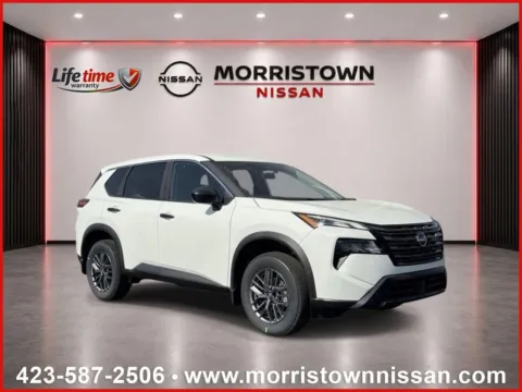 White 2026 Nissan Rogue S for sale in Morristown, TN