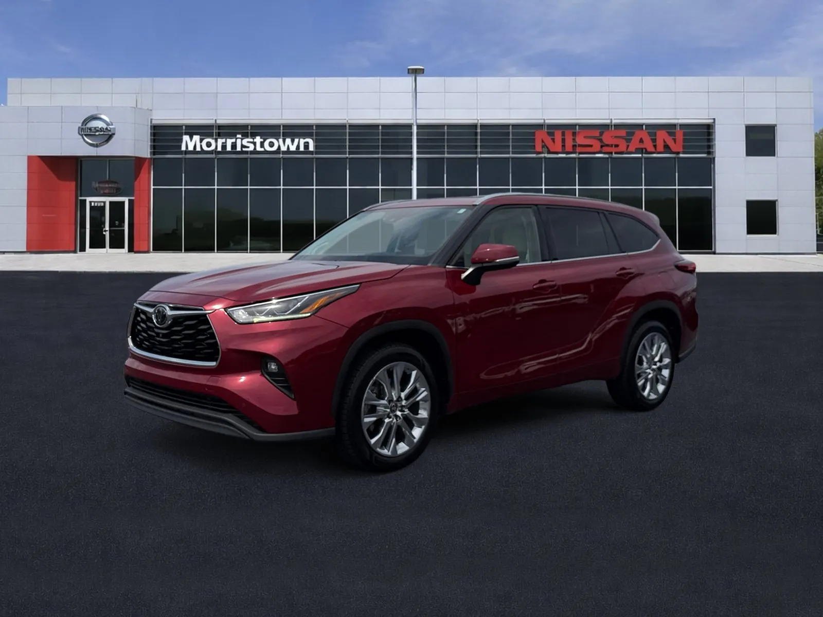 Red 2020 Toyota Highlander Limited for sale in Morristown, TN