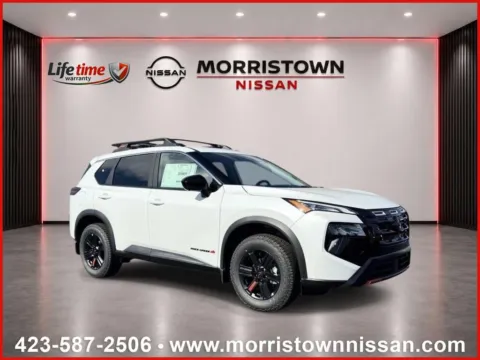 White 2026 Nissan Rogue Rock Creek for sale in Morristown, TN