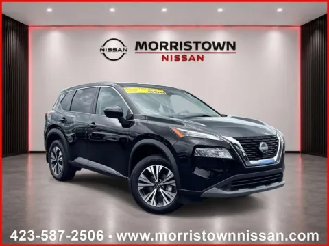 Black 2023 Nissan Rogue SV for sale in Morristown, TN