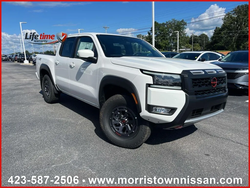 White 2026 Nissan Frontier PRO-4X for sale in Morristown, TN