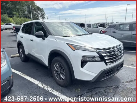 White 2025 Nissan Rogue S for sale in Morristown, TN