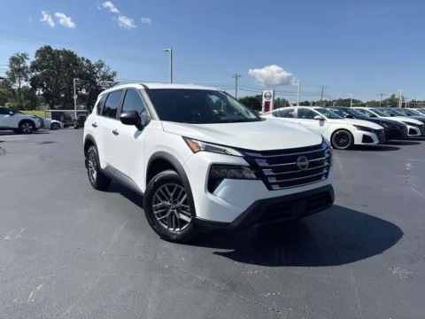 White 2025 Nissan Rogue S for sale in Morristown, TN