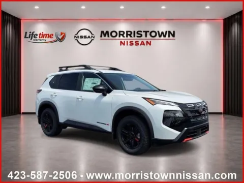 White 2026 Nissan Rogue Rock Creek for sale in Morristown, TN