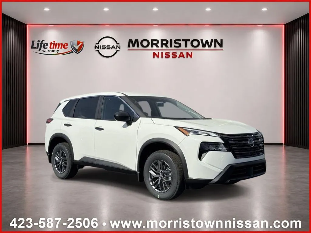 White 2026 Nissan Rogue S for sale in Morristown, TN