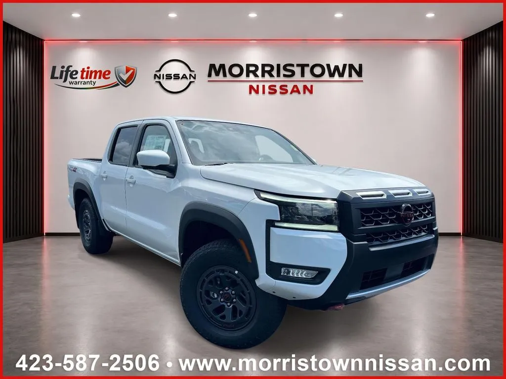 White 2026 Nissan Frontier PRO-4X for sale in Morristown, TN