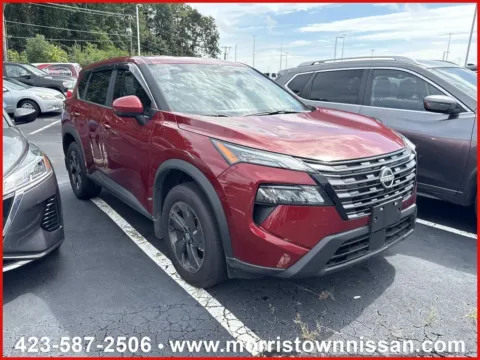 Red 2026 Nissan Rogue SV for sale in Morristown, TN
