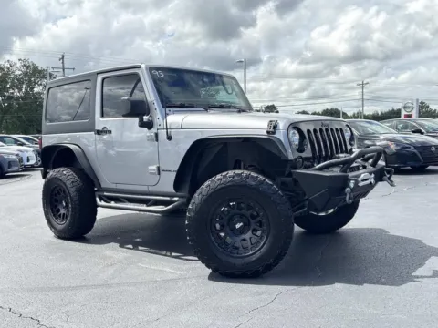 Silver 2018 Jeep Wrangler Willys Wheeler for sale in Morristown, TN