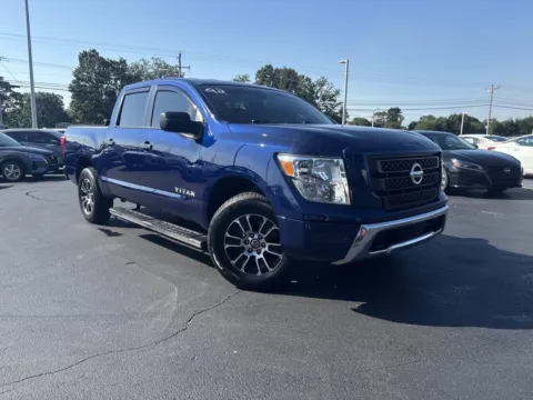 Blue 2022 Nissan Titan SV for sale in Morristown, TN