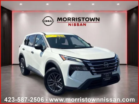 White 2025 Nissan Rogue S for sale in Morristown, TN