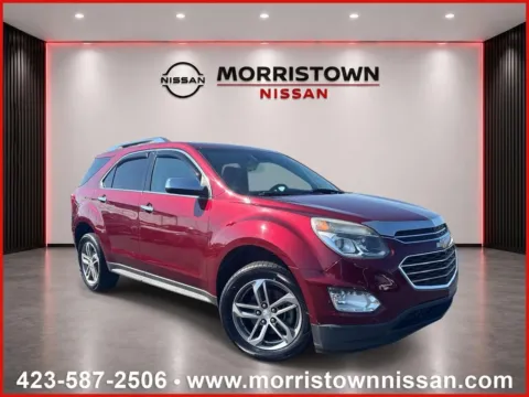 Red 2016 Chevrolet Equinox LTZ for sale in Morristown, TN