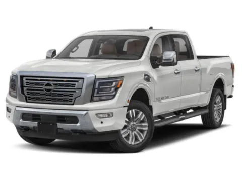 White 2023 Nissan Titan XD Platinum Reserve for sale in Morristown, TN