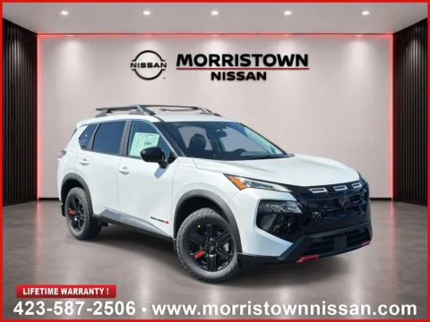 White 2026 Nissan Rogue Rock Creek for sale in Morristown, TN