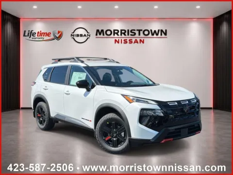 White 2026 Nissan Rogue Rock Creek for sale in Morristown, TN