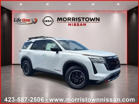 White 2026 Nissan Pathfinder Rock Creek for sale in Morristown, TN