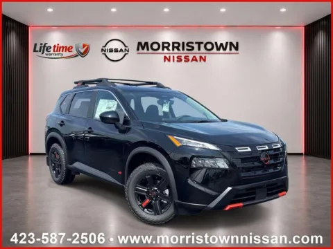Black 2026 Nissan Rogue Rock Creek for sale in Morristown, TN