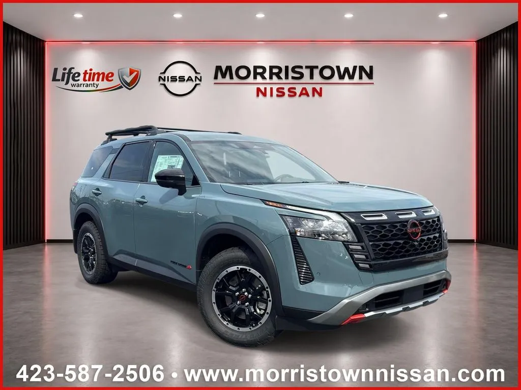 Green 2026 Nissan Pathfinder Rock Creek for sale in Morristown, TN