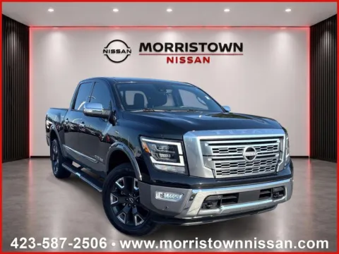 Black 2023 Nissan Titan Platinum Reserve for sale in Morristown, TN