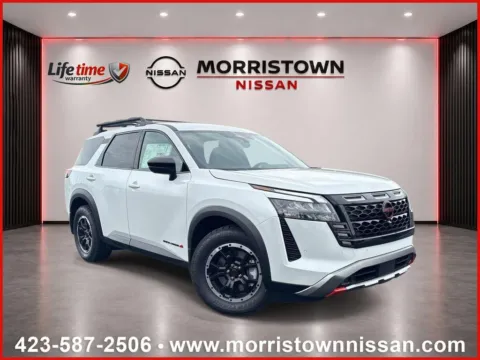 White 2026 Nissan Pathfinder Rock Creek for sale in Morristown, TN