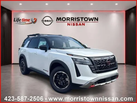 White 2026 Nissan Pathfinder Rock Creek for sale in Morristown, TN