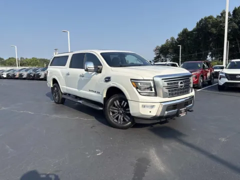 White 2023 Nissan Titan XD Platinum Reserve for sale in Morristown, TN