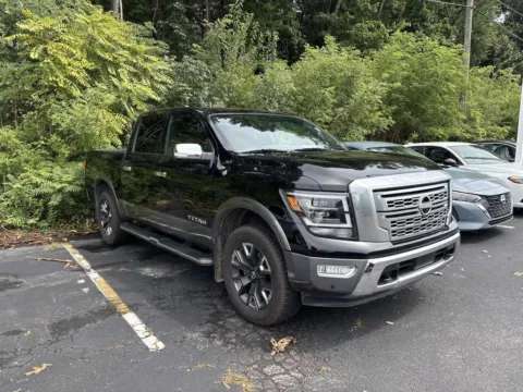 Black 2023 Nissan Titan Platinum Reserve for sale in Morristown, TN