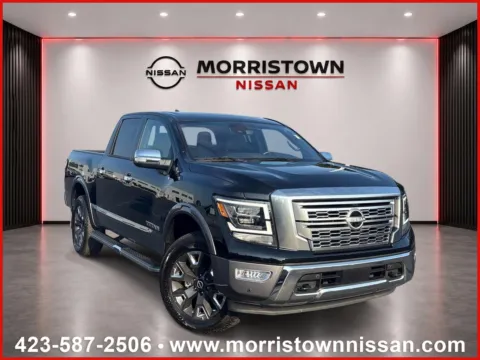 Black 2023 Nissan Titan Platinum Reserve for sale in Morristown, TN