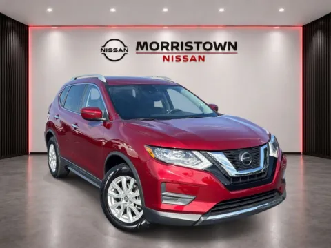 Red 2020 Nissan Rogue SV for sale in Morristown, TN