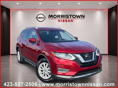 Red 2020 Nissan Rogue SV for sale in Morristown, TN