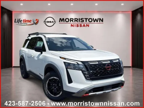 White 2026 Nissan Pathfinder Rock Creek for sale in Morristown, TN
