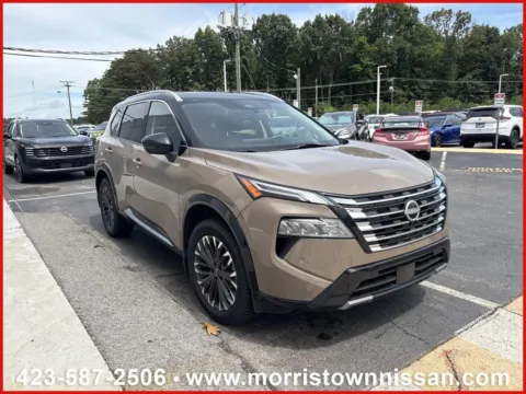 Beige 2024 Nissan Rogue Platinum for sale in Morristown, TN