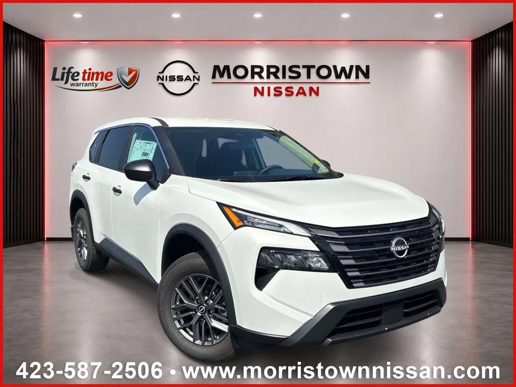 White 2026 Nissan Rogue S for sale in Morristown, TN
