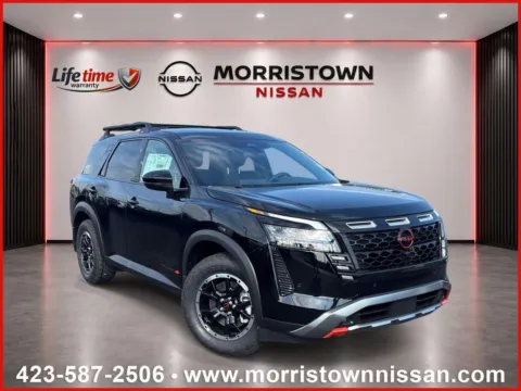 Black 2026 Nissan Pathfinder Rock Creek for sale in Morristown, TN