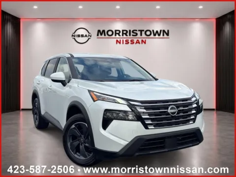 White 2025 Nissan Rogue SV for sale in Morristown, TN