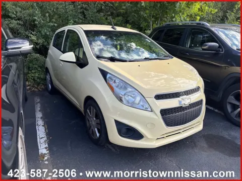 Yellow 2014 Chevrolet Spark LS for sale in Morristown, TN