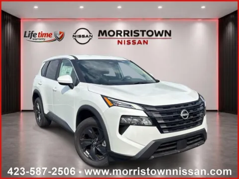 White 2026 Nissan Rogue SV for sale in Morristown, TN