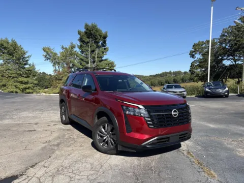 Red 2026 Nissan Pathfinder SV for sale in Morristown, TN