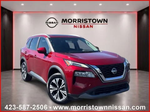 Red 2023 Nissan Rogue SV for sale in Morristown, TN