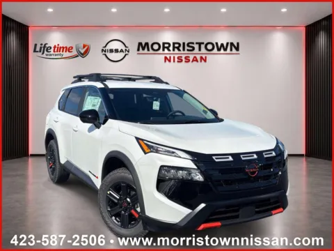 White 2026 Nissan Rogue Rock Creek for sale in Morristown, TN