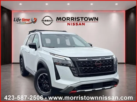 White 2026 Nissan Pathfinder Rock Creek for sale in Morristown, TN
