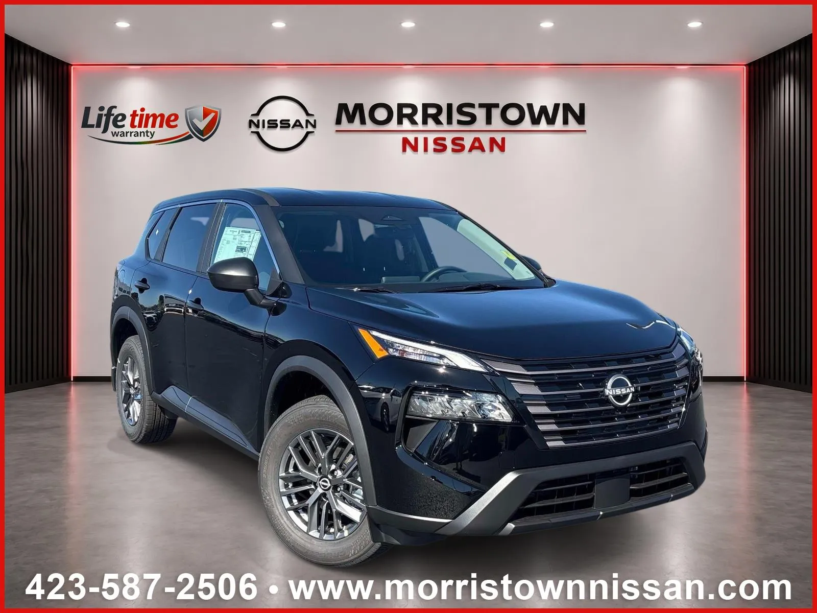 Black 2026 Nissan Rogue S for sale in Morristown, TN