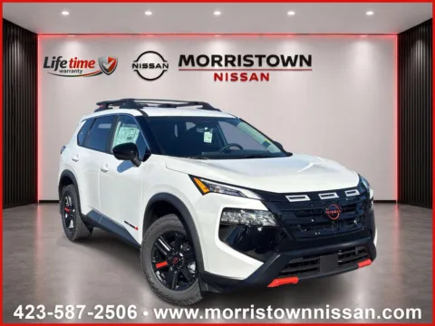White 2026 Nissan Rogue Rock Creek for sale in Morristown, TN