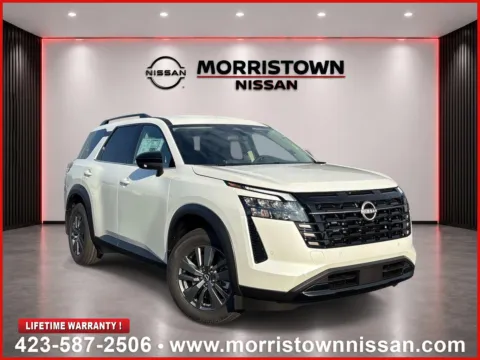 White 2026 Nissan Pathfinder SV for sale in Morristown, TN